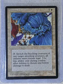 MTG General Jarkeld - Ice Age 1995 Magic Gathering Card Rare LP - Image 5
