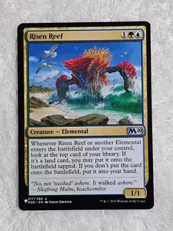 MTG Risen Reef #217 - The List M20 Magic the Gathering Card Uncommon NM - Image 1