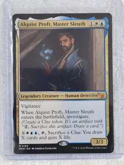MTG Alquist Proft Master Sleuth #185 Murders at Karlov Manor Card Mythic NM - Image 5