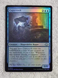 MTG Copycrook FOIL - Modern Horizons 3 Card #55 Magic Card U NM - Image 2