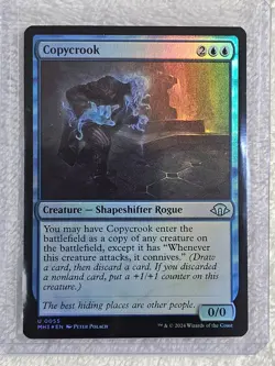 MTG Copycrook FOIL - Modern Horizons 3 Card #55 Magic Card U NM - Image 4