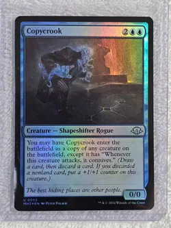 MTG Copycrook FOIL - Modern Horizons 3 Card #55 Magic Card U NM - Image 5