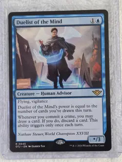 MTG Duelist of the Mind - Outlaws of Thunder Junction (OTJ) #45 Card Rare NM - Image 5