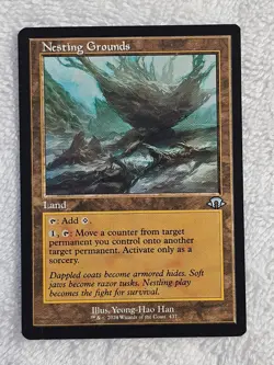 MTG Nesting Grounds (Retro Frame) Modern Horizons 3 (MH3) #437 Card U NM - Image 2