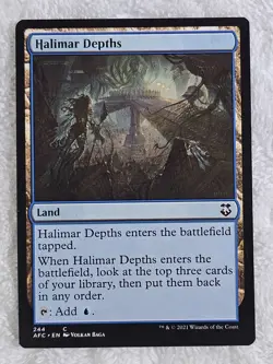 MTG Halimar Depths #244 Adventures in the Forgotten Realms Card NM - Image 1