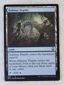MTG Halimar Depths #244 Adventures in the Forgotten Realms Card NM - Image 2