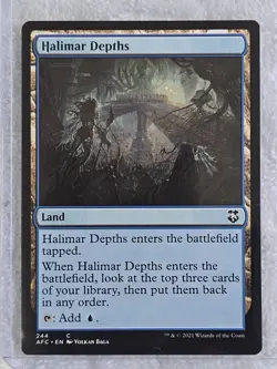 MTG Halimar Depths #244 Adventures in the Forgotten Realms Card NM - Image 4