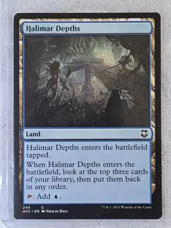 MTG Halimar Depths #244 Adventures in the Forgotten Realms Card NM - Image 5