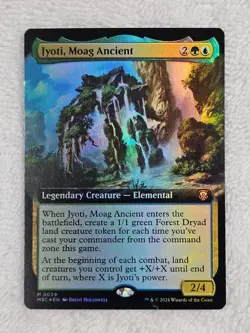 MTG Jyoti, Moag Ancient Extended Art FOIL Modern Horizons 3 #29 Card Mythic NM - Image 1