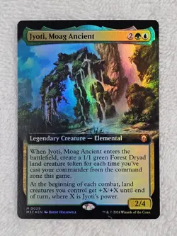 MTG Jyoti, Moag Ancient Extended Art FOIL Modern Horizons 3 #29 Card Mythic NM - Image 2
