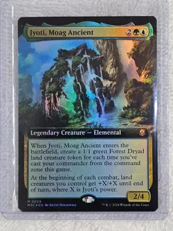 MTG Jyoti, Moag Ancient Extended Art FOIL Modern Horizons 3 #29 Card Mythic NM - Image 4