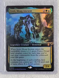 MTG Jyoti, Moag Ancient Extended Art FOIL Modern Horizons 3 #29 Card Mythic NM - Image 5