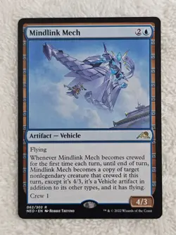 MTG Mindlink Mech #62 Kamigawa Neon Dynasty Magic Gathering Card Rare NM - Image 2