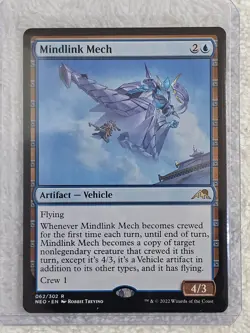 MTG Mindlink Mech #62 Kamigawa Neon Dynasty Magic Gathering Card Rare NM - Image 4