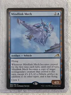 MTG Mindlink Mech #62 Kamigawa Neon Dynasty Magic Gathering Card Rare NM - Image 5