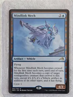 MTG Mindlink Mech #62 Kamigawa Neon Dynasty Magic Gathering Card Rare NM - Image 5