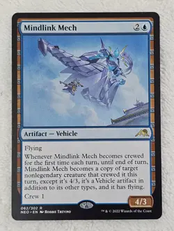 MTG Mindlink Mech #62 Kamigawa Neon Dynasty Magic Gathering Card Rare NM - Image 2