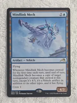 MTG Mindlink Mech #62 Kamigawa Neon Dynasty Magic Gathering Card Rare NM - Image 1