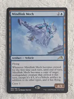 MTG Mindlink Mech #62 Kamigawa Neon Dynasty Magic Gathering Card Rare NM - Image 2