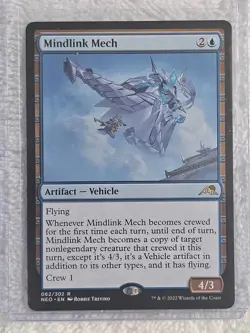 MTG Mindlink Mech #62 Kamigawa Neon Dynasty Magic Gathering Card Rare NM - Image 5