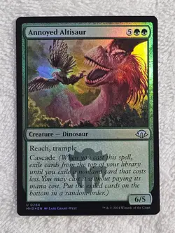 MTG Annoyed Altisaur FOIL - Modern Horizons 3 Magic Card #284 U NM - Image 2