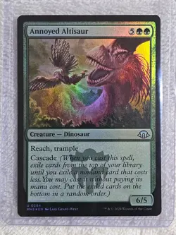 MTG Annoyed Altisaur FOIL - Modern Horizons 3 Magic Card #284 U NM - Image 4