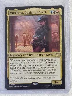 MTG Marchesa, Dealer of Death - Outlaws of Thunder Junction (OTJ) #220 Rare NM - Image 5