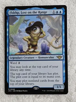 MTG Fblthp, Lost on the Range - Outlaws of Thunder Junction (OTJ) #48 Rare NM - Image 1
