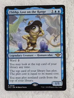MTG Fblthp, Lost on the Range - Outlaws of Thunder Junction (OTJ) #48 Rare NM - Image 2