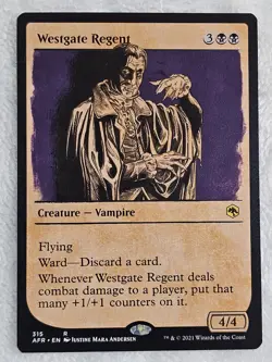 MTG Westgate Regent (Showcase) #315 Adventures in the Forgotten Realms Rare NM - Image 1