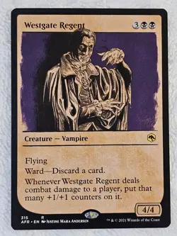MTG Westgate Regent (Showcase) #315 Adventures in the Forgotten Realms Rare NM - Image 2