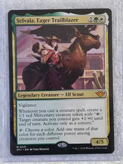 MTG Selvala Eager Trailblazer - Outlaws of Thunder Junction (OTJ) #231 Mythic NM - Image 5