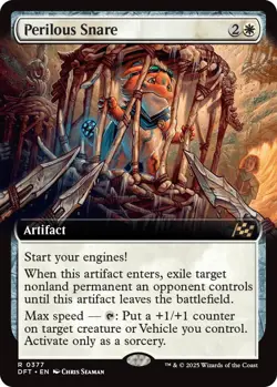 MTG Foil - Perilous Snare (Extended Art) - 377 / NM / English - Image 1