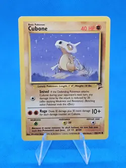 Pokemon TCG - Base Set 2 Unlimited - Cubone 070/130 - LP+ - Image 1