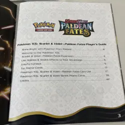Lot of 3 Pokemon Players Guides Booklet from ETB Scarlet & Violet Lost Origin - Image 4