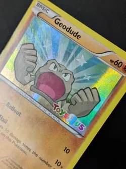 Geodude 43/83 - Toys R Us Stamped Holo Promo XY Generations Pokemon HP/DMG - Image 5