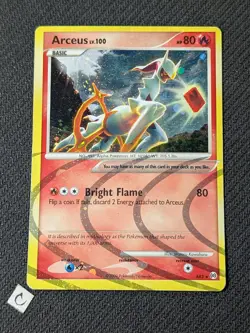 Arceus AR3 - Platinum Arceus Holo Rare Pokemon TCG HP - Image 1