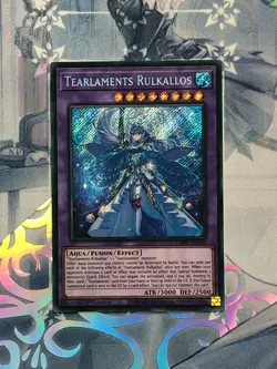DABL-EN039 Tearlaments Rulkallos 1st Edition Secret Rare Near Mint YuGiOh TCG - Image 1