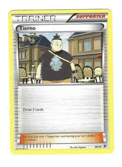 Pokemon --- TIERNO --- XY Kalos Starter Set! Trainer! NM/Mint! 39/39 *B3G1* - Image 1
