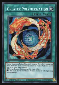 Greater Polymerization - MP22-EN050 - Prismatic Secret Rare - 1st Edition Yugioh - Image 1