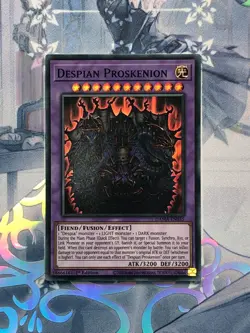DAMA-EN035 Despian Proskenion Super Rare 1st Edition Near Mint YuGiOh TCG - Image 1