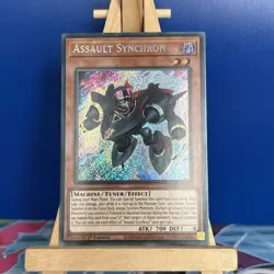 Assault Synchron BLMR-EN003 Secret Rare - 1st ed Yugioh Card - Image 1