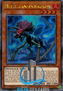 Yugioh RA04-EN022 Miscellaneousarus Quarter Century Secret Rare - Image 1