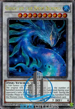 Yugioh RA04-EN060 Ghoti of the Deep Beyond : Quarter Century Secret Rare 1st Ed - Image 1