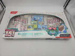 Pokemon Scarlet & Violet 151 Blooming Waters Premium Collection Box Mint Sealed - Image 1