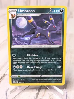 Pokemon Umbreon Promo Card 009/015 2025 McDonald’s Dragon Discovery - Image 1