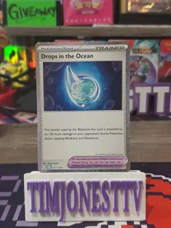 Pokemon TCG Classic Collection Drops in the Ocean CLB 021/034 Near Mint - Image 1