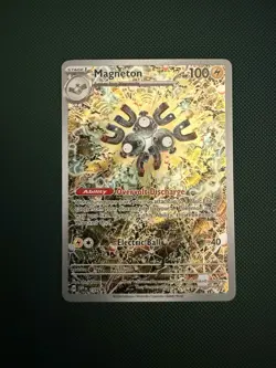 Pokemon Card TCG - Magneton SVP 159 Black Star Promo Surging Sparks Near Mint - Image 1