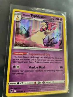 ⭐Pokemon Astral Radiance Hisuian Typhlosion Holo Rare Card 052/189 NM Condition - Image 2