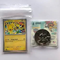 Anaheim 2025 Pokemon World Championship - SVP 225 Promo Card & Coin - Image 1